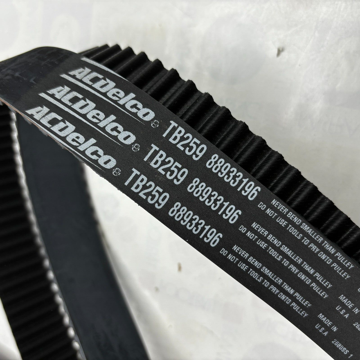 ACDelco Professional TB259 Timing Belt – High-Performance, HNBR Rubber, Fits Import & Domestic - View #9