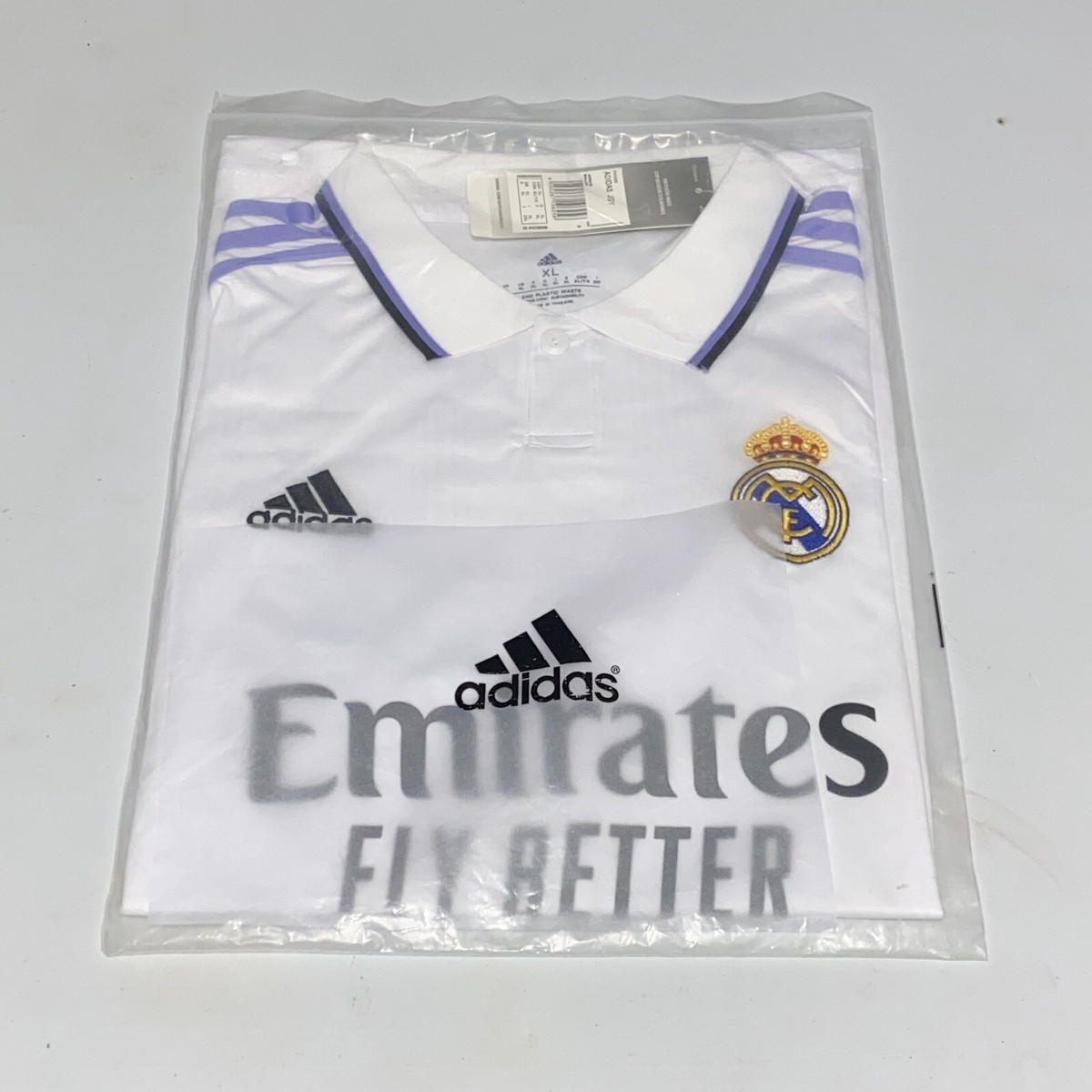 Mens ADIDAS Emirates Fly Better Soccer Football Jersey Shirt