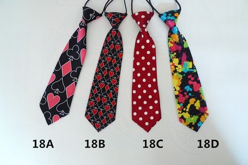Girls/Boys Fashion Elastic Neck Tie & Bow Tie Toddlers Children Kids - Picture 21 of 34