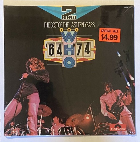 The WHO "64-74 The Best Of Last 10 Years" Vinyl Albums! (2664 323) LIKE NEW 0630