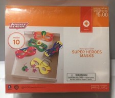 Make Your Own Super Heroes Masks - Makes 10 - Party Birthday Kids Fun