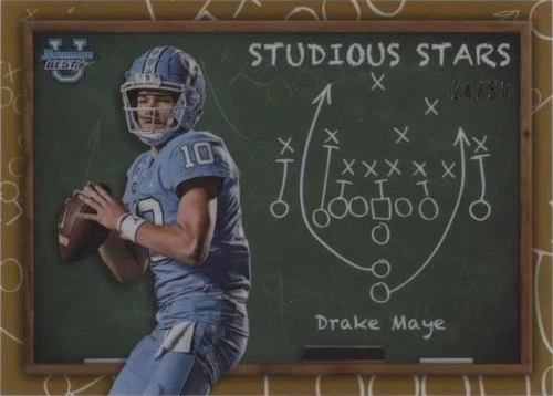 2023 Bowman's Best University Drake Maye #SS-2