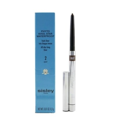 Sisley Phyto Khol Star Waterproof Stylo Liner- 2 Sparkling Grey Brand NEW IN BOX