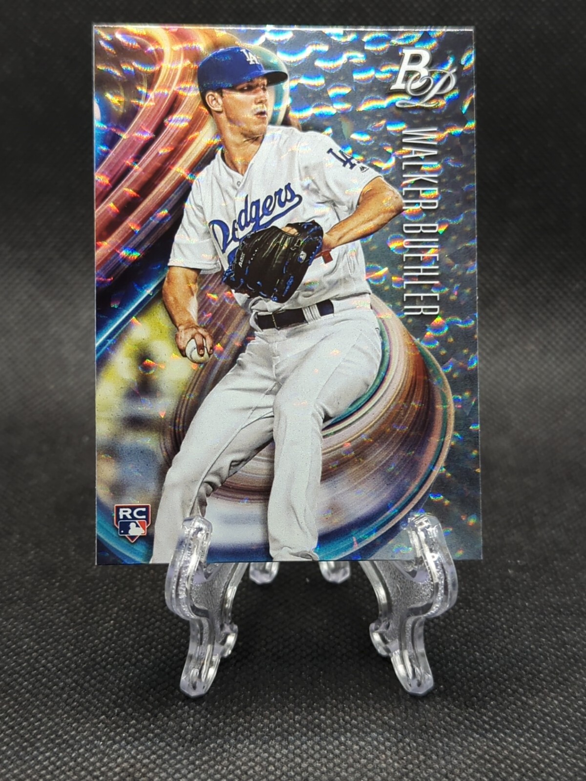 Walker Buehler 2018 Bowman Platinum Ice RC #97