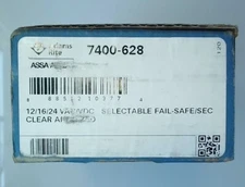 Adams Rite ASSA ABLOY 7400-628 12/16/24 VAC/VDC Selectable Fail-Safe/SEC Clear A