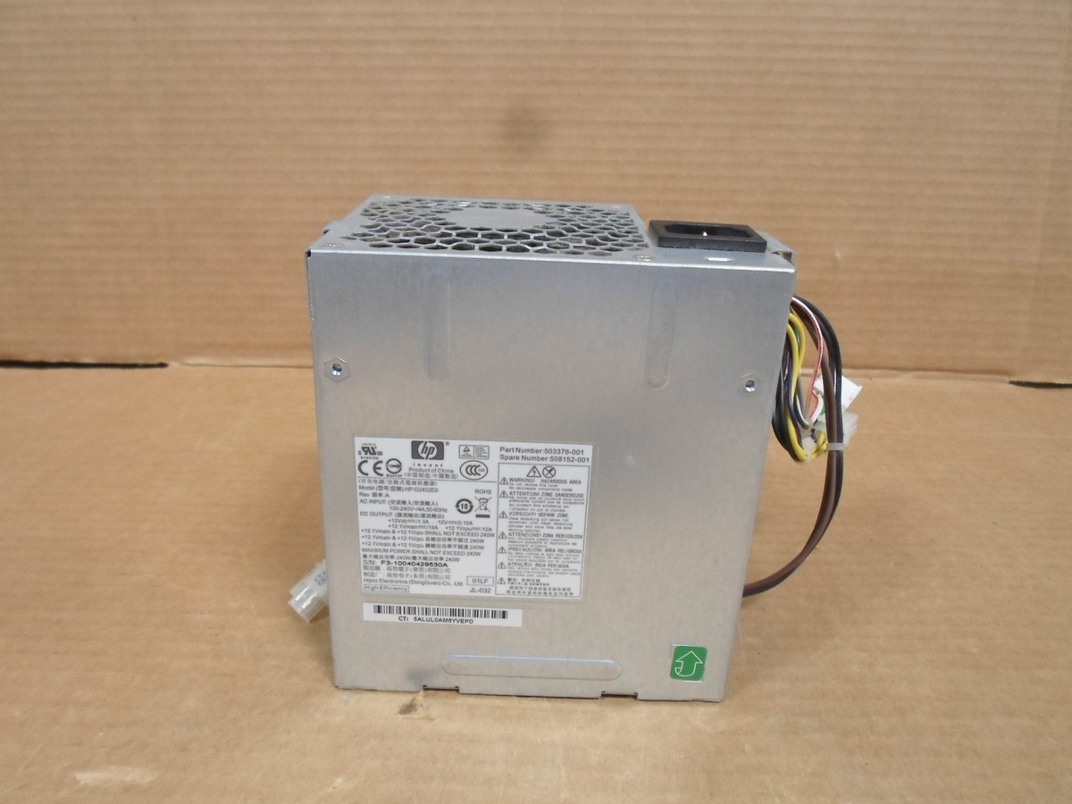 HP Elite 8000 8100 8200 8300 Pro 6000 6005 6200 SFF Power Supply