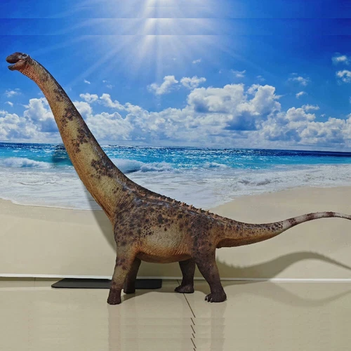 HAOLONGGOOD Argentinosaurus Statua Dinosauro PVC Modello Espositore Edizione Limitata - Foto 2 di 6