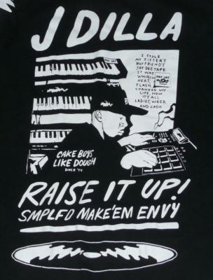 RARE J-Dilla Raise It Up! Simplified Make 'Em Envy Small T-Shirt