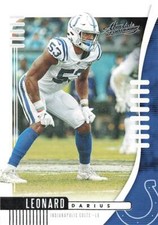 2019 Panini Absolute Blue Darius Leonard #31