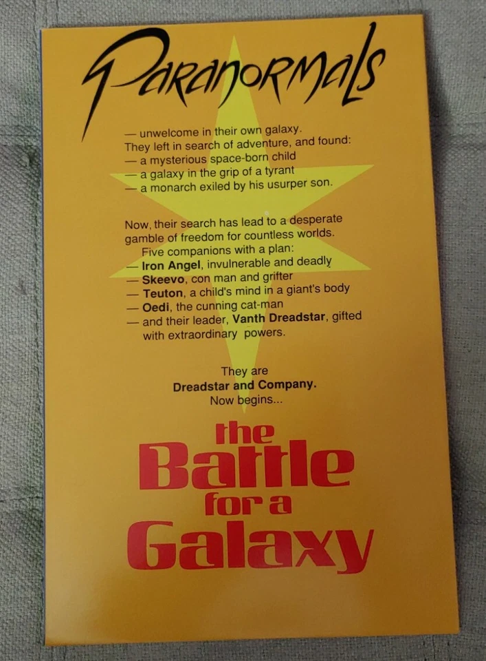 DREADSTAR: Battle For A Galaxy 50th Anniversary Issue (First Comics 1990) - Image 2 of 2