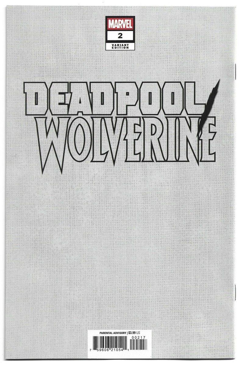 Deadpool Wolverine #2 1:100 Alessandro Cappuccio Virgin Variant