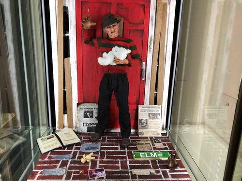 1/6 Scale Freddy Krueger newspaper. (No elm st Action Figure horror halloween)