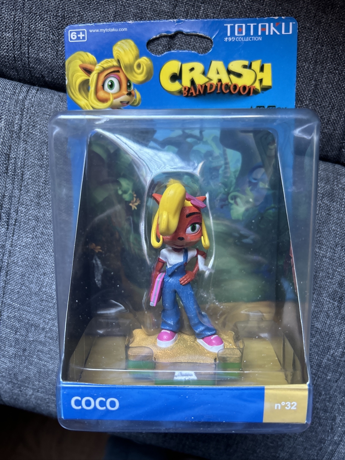 CRASH BANDICOOT COCO #32 TOTAKU FIGURE NEW GAMESTOP EXCLUSIVE PlayStation RARE