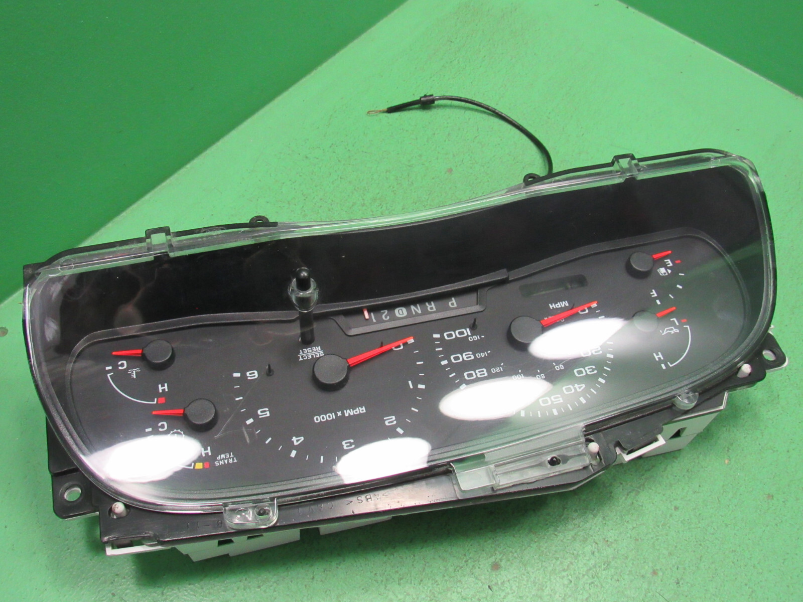 0203 F250 F350 INSTRUMENT GAUGE CLUSTER GAUGES SPEEDO TACH 250K TESTED