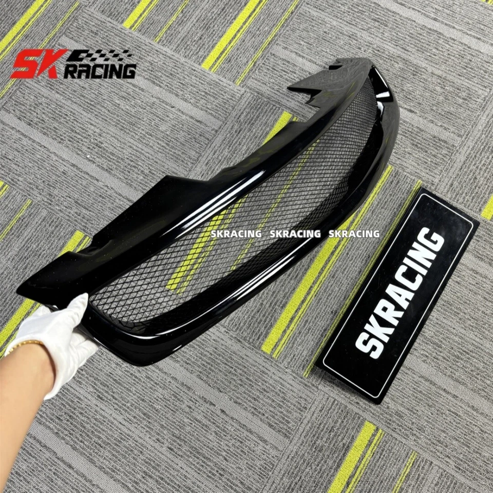 Parrilla de malla delantera FRP negra brillante para Infiniti G G35 2005-2006 sedán de 4 puertas Foto 2 de 4