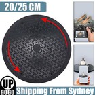25/30cm Black Rotating Swivel Turntable Plate Stand Lazy Susan Home Tool AUS