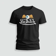 Von Dutch logo funny T-Shirt Size S-5XL Made in USA