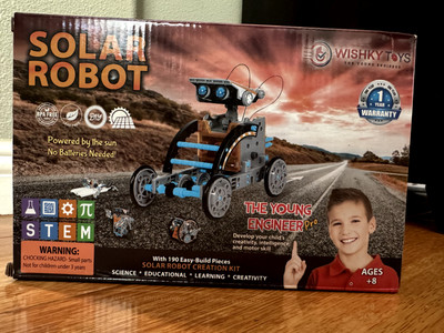 STEM 13 n 1 Solar Robot DIY Learning Coding Science Education