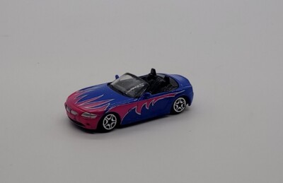 MotorMax (6083) BMW Z4 Convertible 1:54 (not 1:64) Diecast Blue