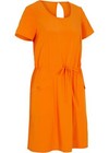 Kleid aus Funktionsmaterial Gr 42 Kürbisorange Sportkleid Sommerkleid Neu*