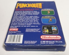 PUNCH-OUT NINTENDO NES PAL ESPA&Ntilde;A ESP COMPLETO VER FOTOS RARO DE VER PUNCH OUT