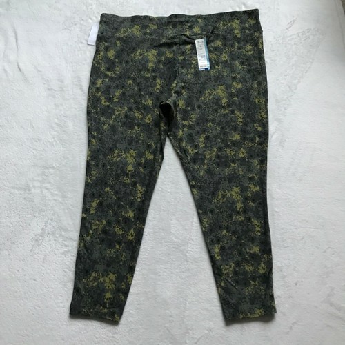 Terra & Sky Women's Plus Camo Soft Elastic Waistband Leggings Size 3X (24W-26W) - Picture 2 of 12