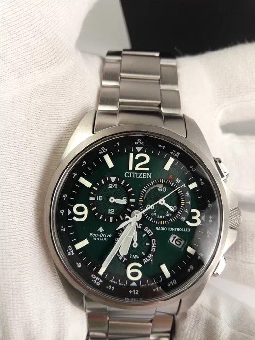 Citizen CB5921-59X Promaster Land Green Dial Eco-Drive Sapphire