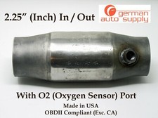 2.25 Thunderbolt Universal Catalytic Converter - 425225 - New - With O2 Port