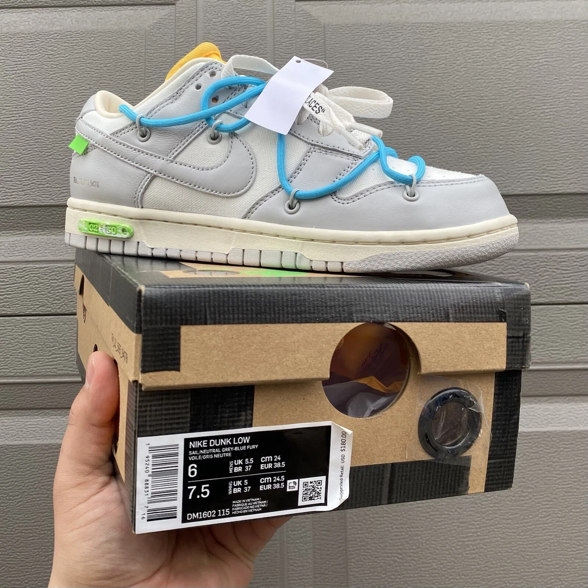 Nike Off-White x Dunk Low Lot 02 of 50 | eBay