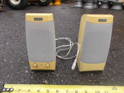 used altec lansing speakers