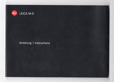 Leica M-D Typ 262 2016 Genuine Camera Instruction Manual In English  German