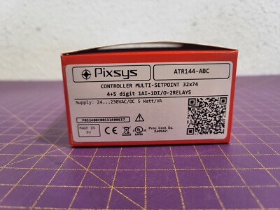 Pixsys ATR144-ABC Controller Multi Setpoint 32x74 Programmregler _0,2_5