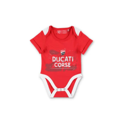 New Official Ducati Corse Baby Romper -  25 86002