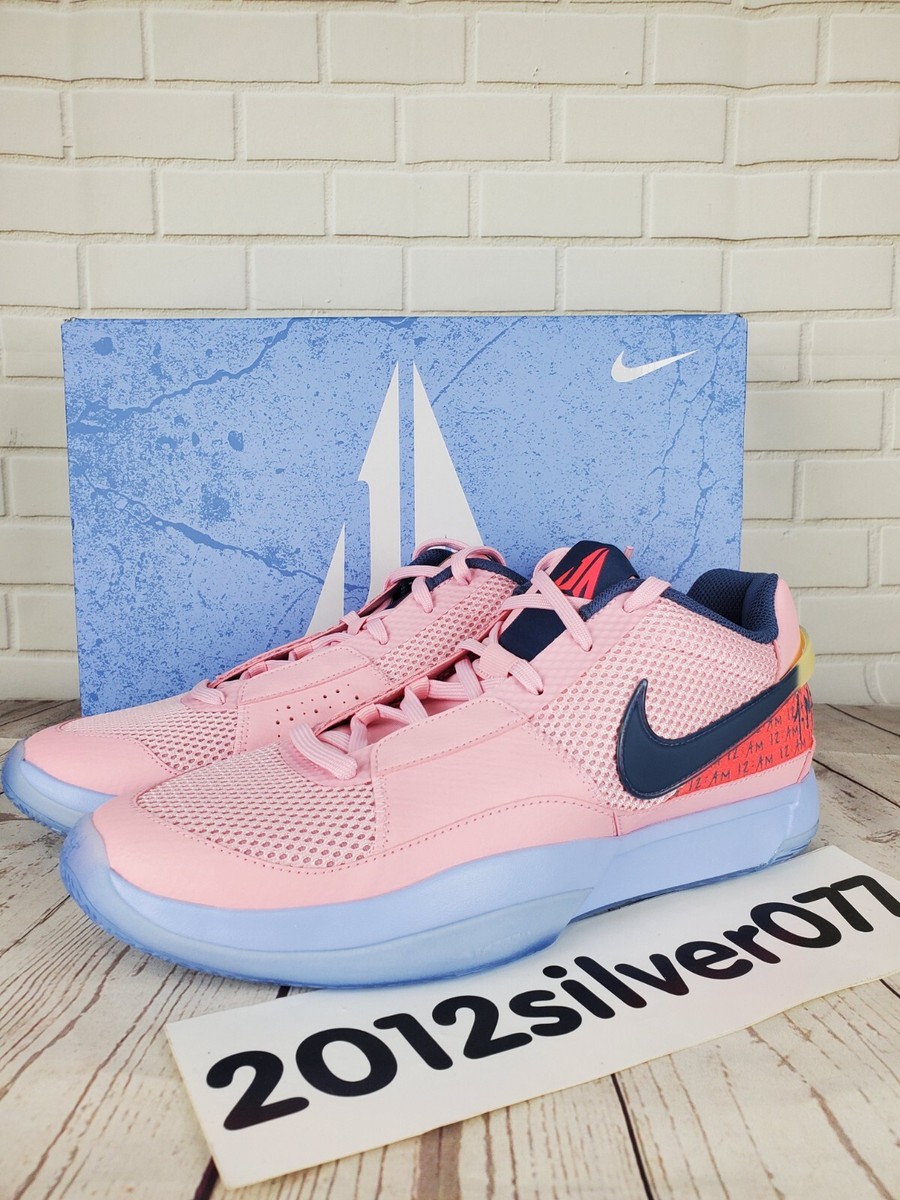 Nike Men's Ja 1 PE 'Day One-Soft Pink' Basketball Shoes Nike Men's Ja 1 PE 'Day One-Soft Pink' Basketball Shoes