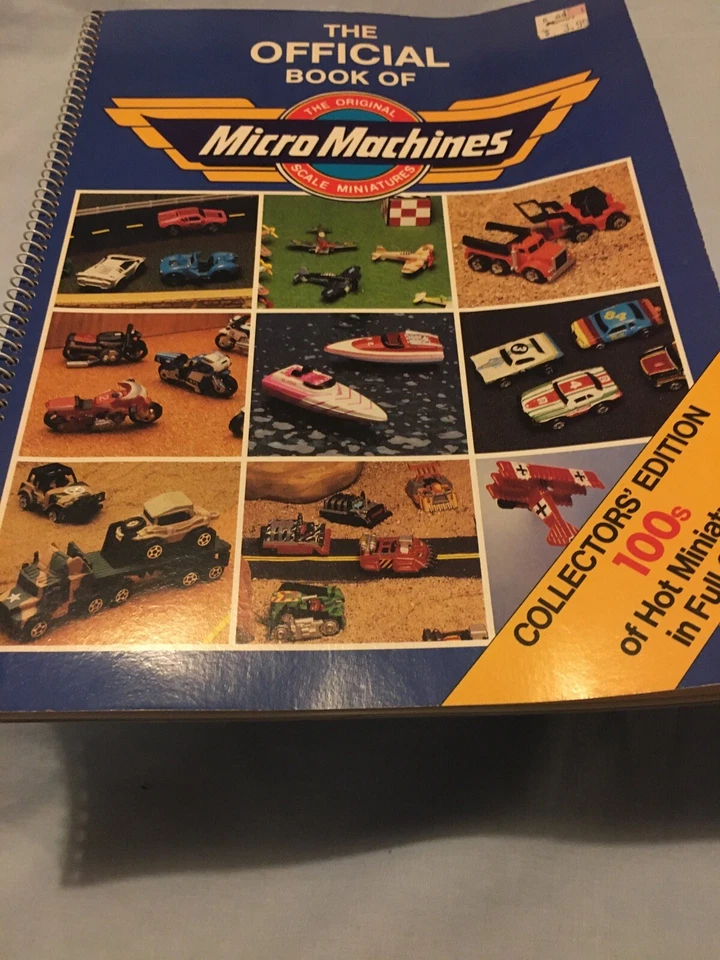 Micro Machines, Galoob, RARE Official Book Of Micro Machines, Good Condition - Image 2 of 4