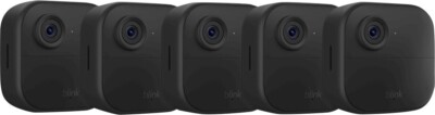  New 2024 Blink Outdoor 4 (4th Gen) 5 Camera Wireless HD Home Security System 