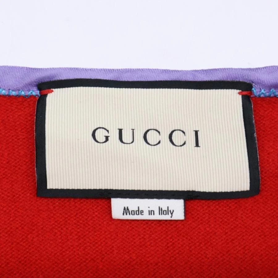 Usato Domestic regular/GUCCI Gucci 501400 100% cashmere nastro design corto - Immagine 4 di 4