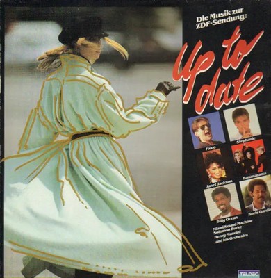 LP Janet Jackson / Terry Lewis / James Harris Up To Date NEAR MINT Teldec