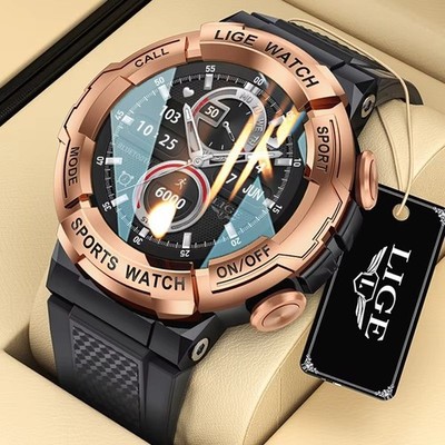 Smart Watch Man Outdoor Sports AI Voice Bracelet