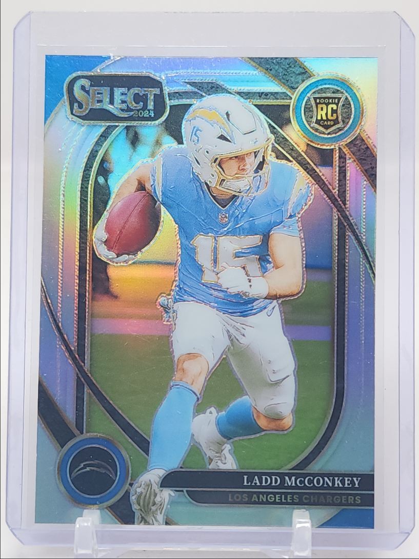 LADD MCCONKEY 2024 SELECT CLUB LEVEL ROOKIE SILVER PRIZM #268 RC Q4561