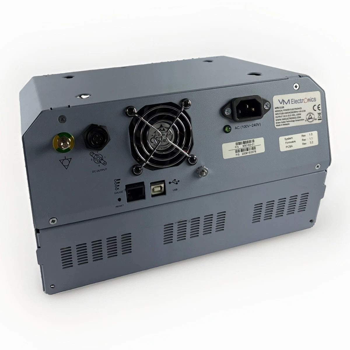 VM Electronics APB-1110 Medical Power Supply 150W P/N 930163-01 photo 3