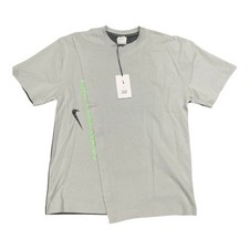 Nike x Feng Chen Wang Pro T-Shirt Light Smoke Grey DV4011-077 Size XS