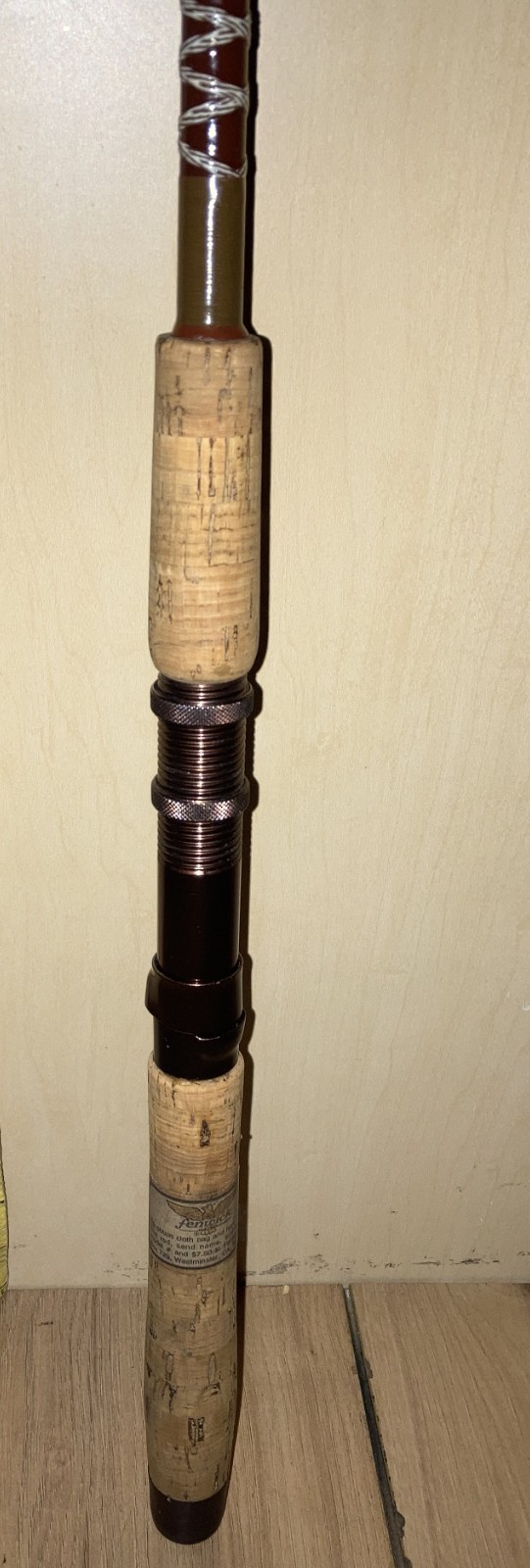 VINTAGE FENWICK PLS64 SPINNING ROD 2 -PIECE 6'1/2" , 2 piece