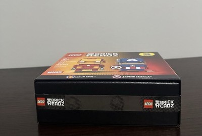 LEGO BRICKHEADZ: Iron Man & Captain America (41492) for sale