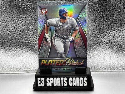 2025 Topps Pristine Plated and Polished Corey Seager #PP-10 Refractor
