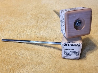 Pro Mark Vintage Thumper Bass Drum Wooden Beater Set. Very Rare 1970s