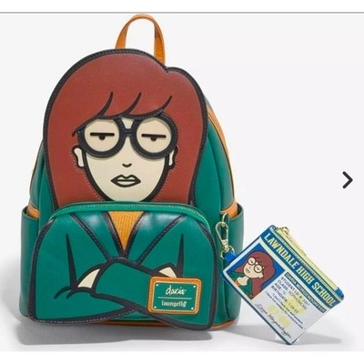 Loungefly Daria 90s y2k themed mini backpack NWT
