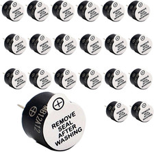 20 Pezzi DC 12V Cicalino Elettronico Cicalini Piezo Attivi Suono Continuo per Ar