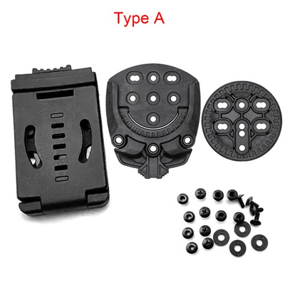 #ad 3 Types Custom Tactical for Tek Mount Quick Connect Mounting System For Tek Lok $15.59