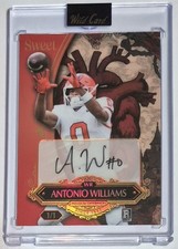 Antonio Williams 1/1 Autograph Rookie Clemson 2026 Sweet Wild Art Auto Wild Card. rookie card picture
